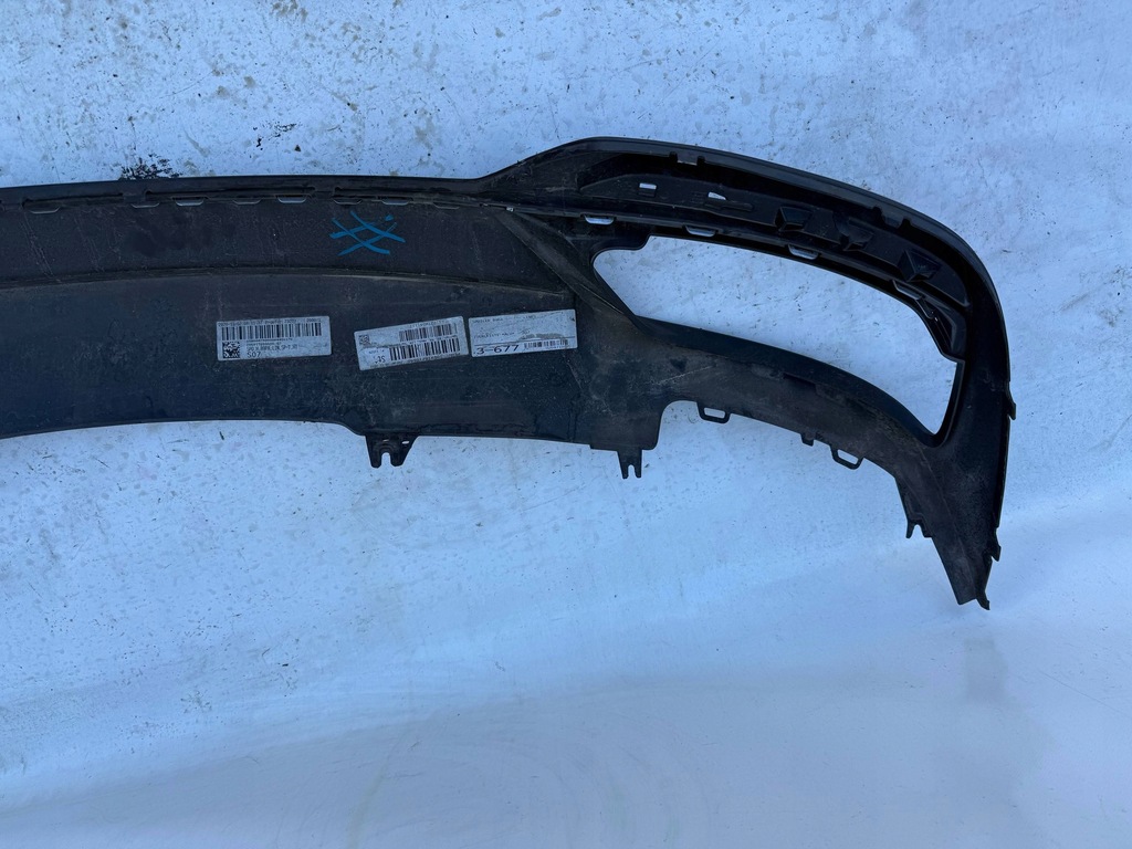 фото №11, Audi a4 s4 b9 lift 2019 молдинг спойлер дифузор бампер задня задній 8w0807521