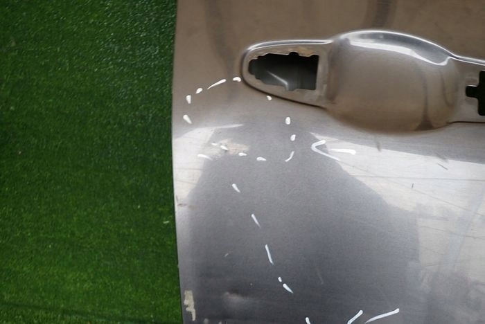 фото №11, Toyota hilux viii 8 15- дверь правое задние задняя