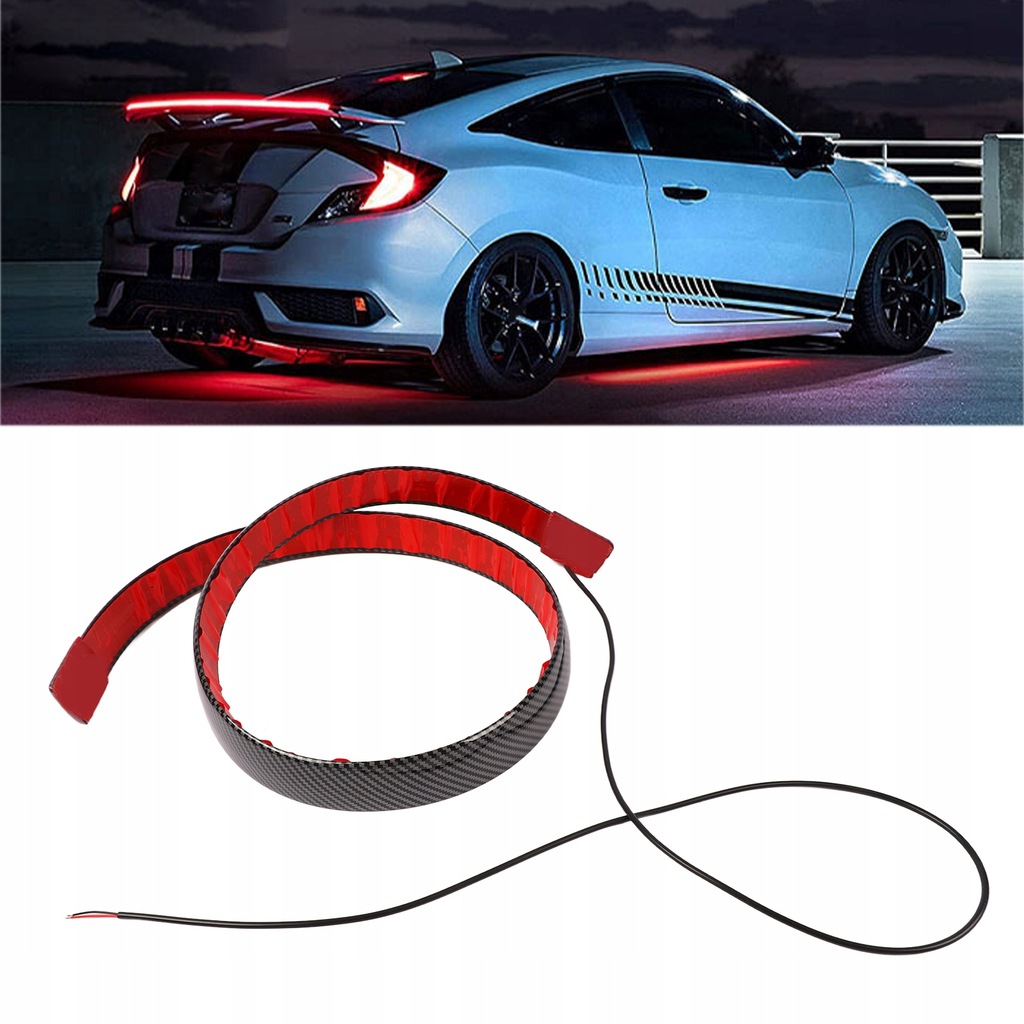 фото №14, Спойлер спойлер na крышка led спойлер крышки багажника декор автомобиля