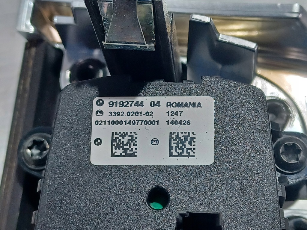 фото №10, Bmw 5 f10 f11 перемикач світла вимикач панель світла 9192744