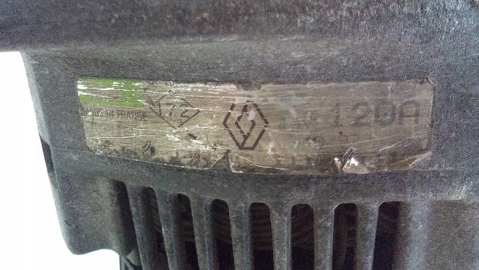 фото №5, Генератор renault scenic i 1.9 dci 120a