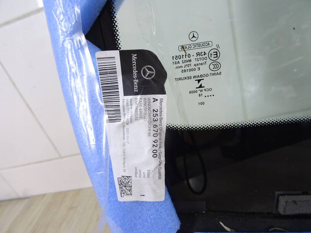 фото №5, Скло лобове mercedes glc a2536709200 камера sen