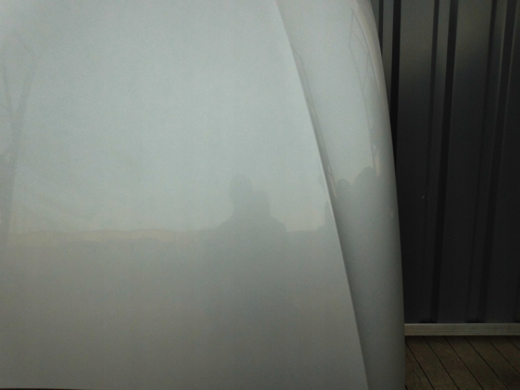 Капот с ryglem audi a4 b8 рестайлинг  серебристая lx7w Доставка