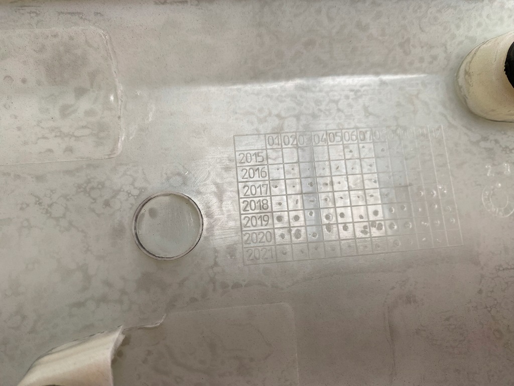 фото №10, Ford transit custom i 1 15- молдинг дверь левая задняя боковая bk21-29077-bbw