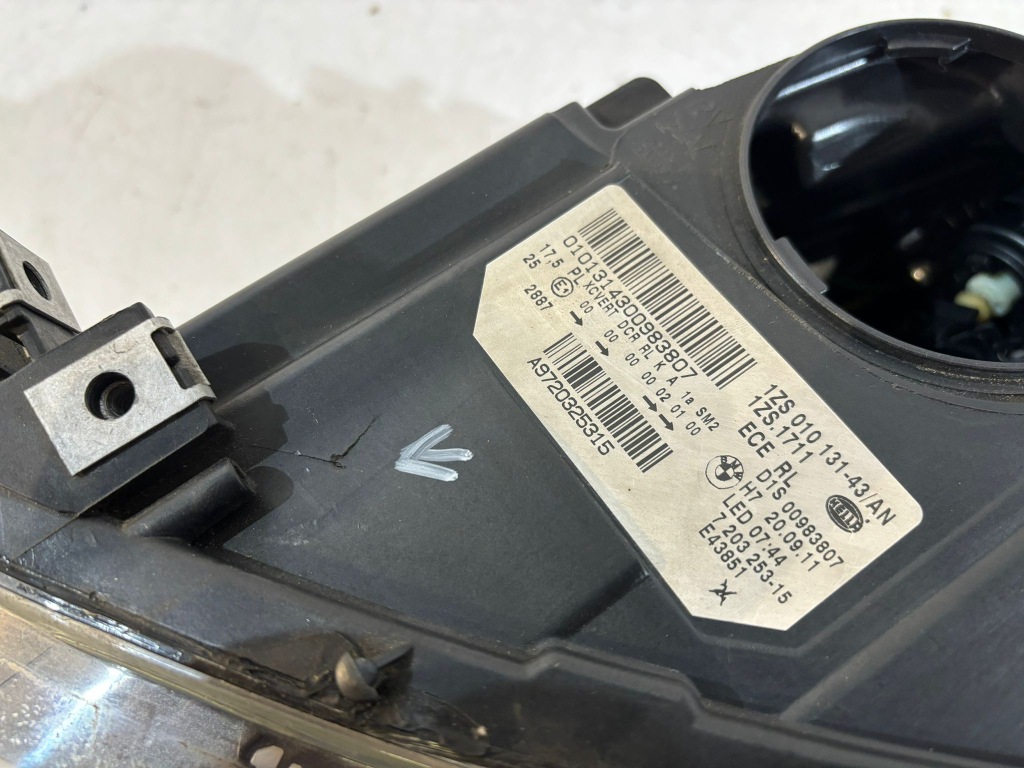 Bmw 5 f10 f11 фара bi-xenon поворотний ліва - 16742 Ціна