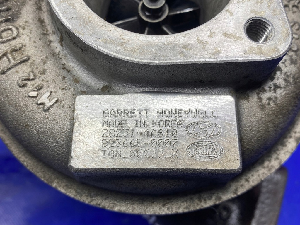 фото №10, Турбонагнетатель турбина turbo hyundai h350 2.5 crdi d4cb euro 6 28231-4a610