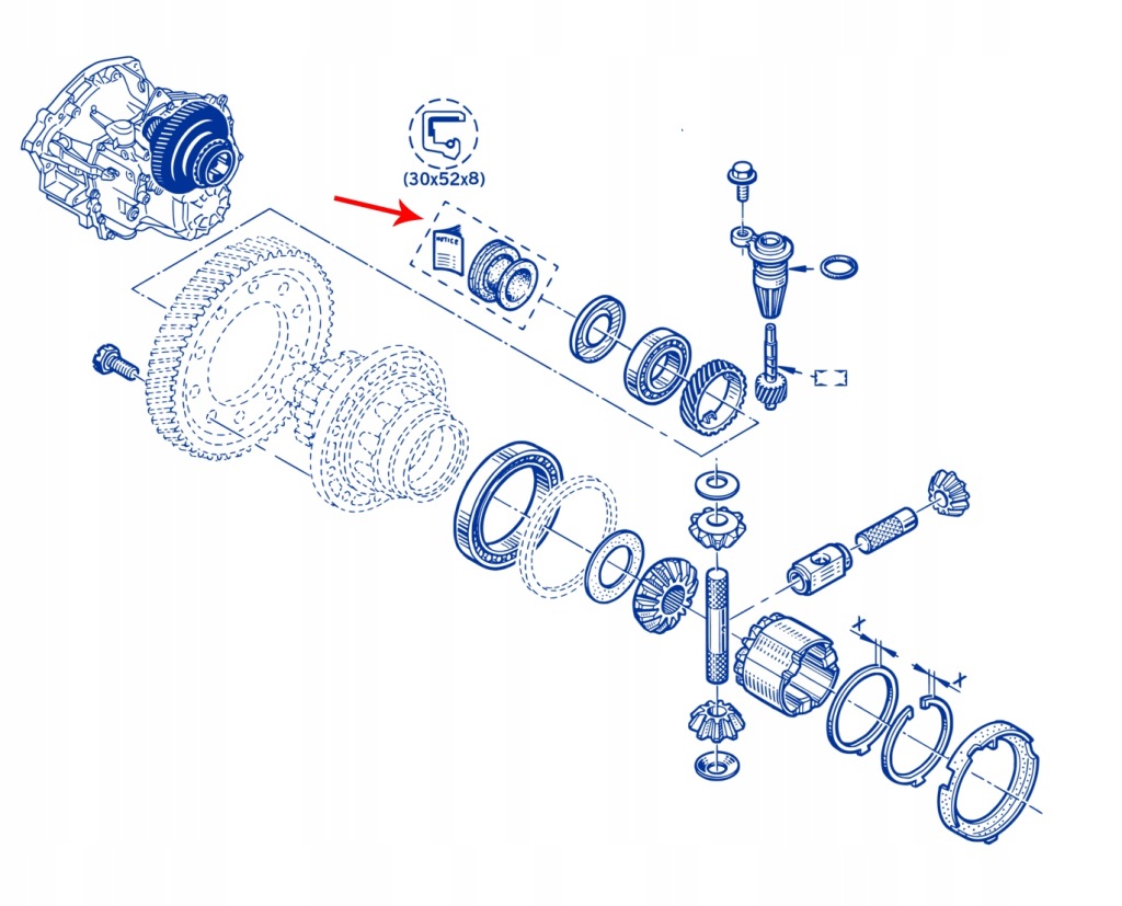 фото №5, Сальник полуось rh renault espace iv оригинал 7701474122