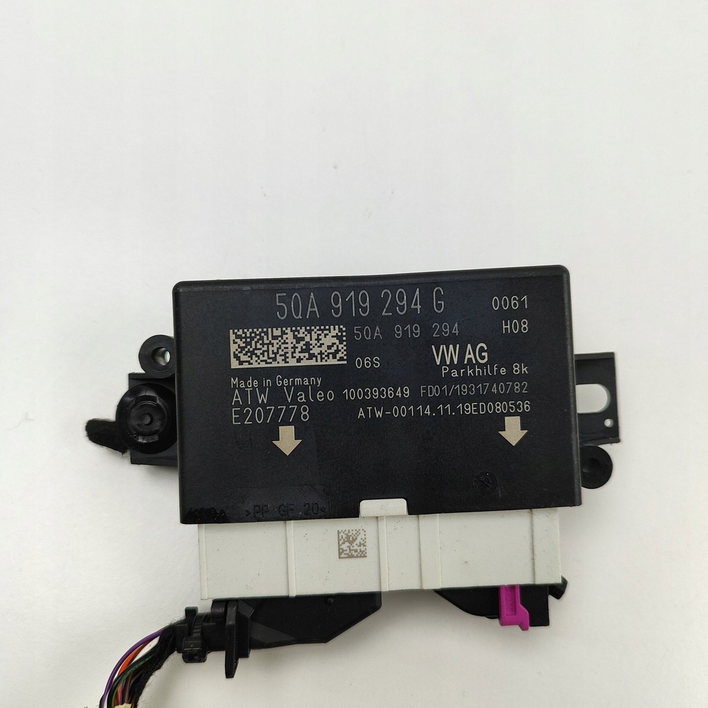 фото №7, Volkswagen passat b8 2020 блок керування / модуль паркування pdc