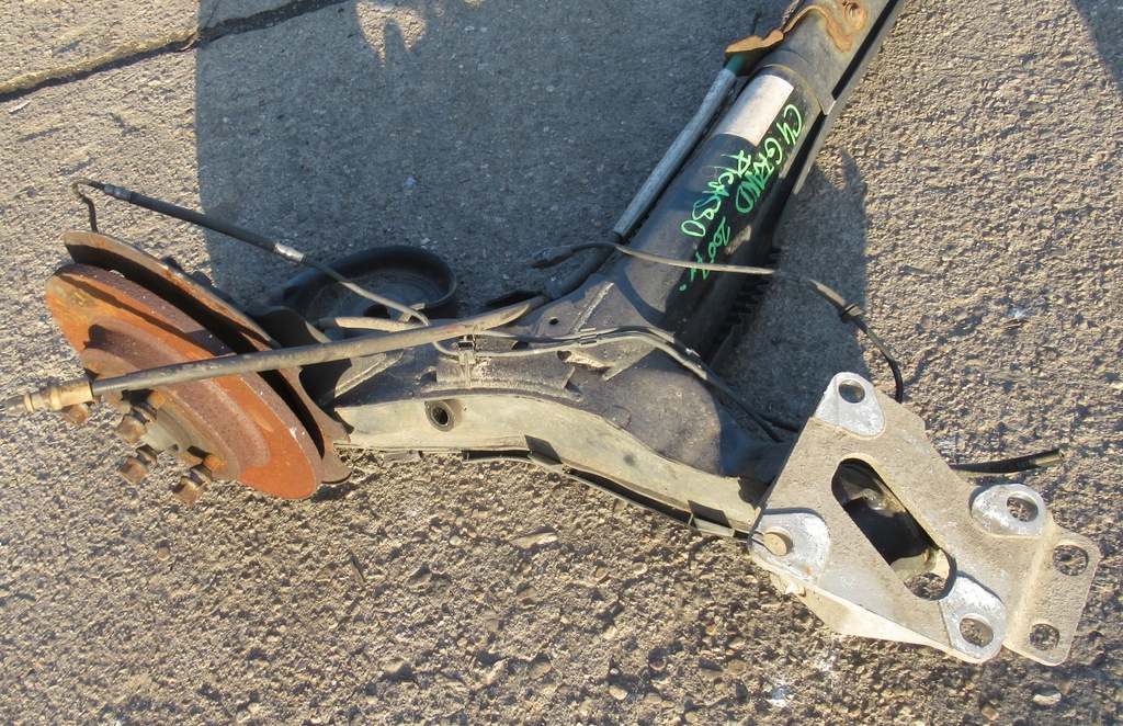 фото №3, Citroen c4 grand picasso балка oś подвеска задняя