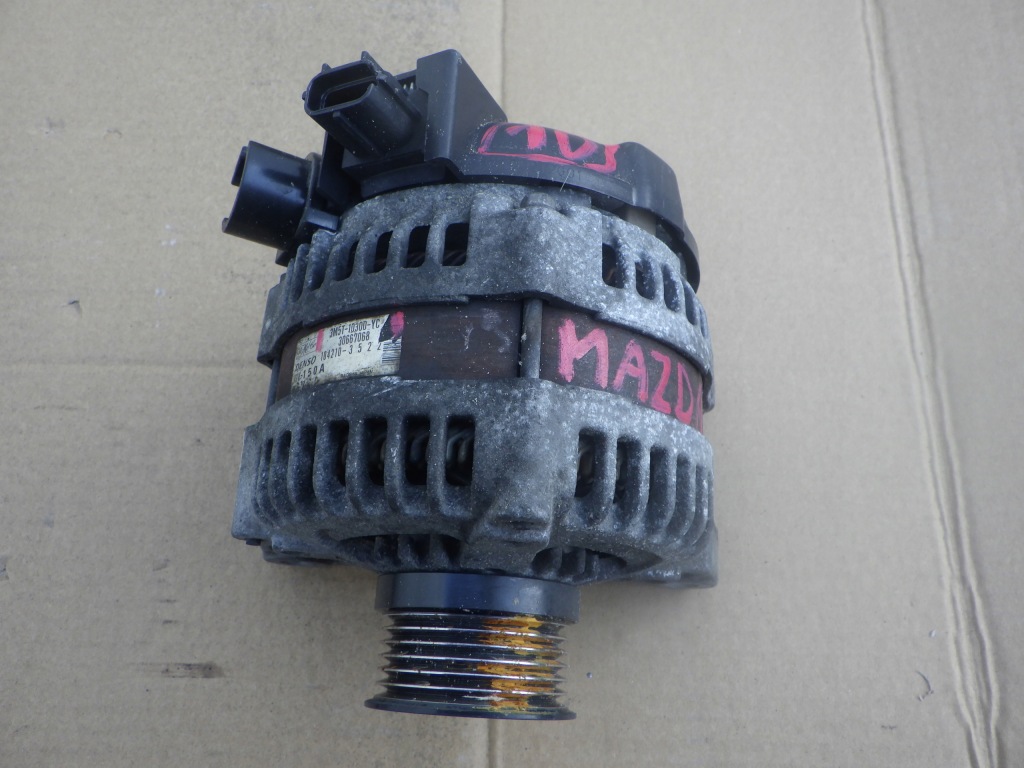 фото №1, Генератор mazda 3 i bk 1.6 cd 3m5t-10300-yc