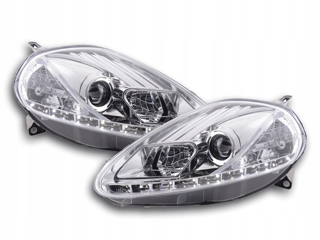 фото №1, Лампи перед daylight led fiat grande punto хром