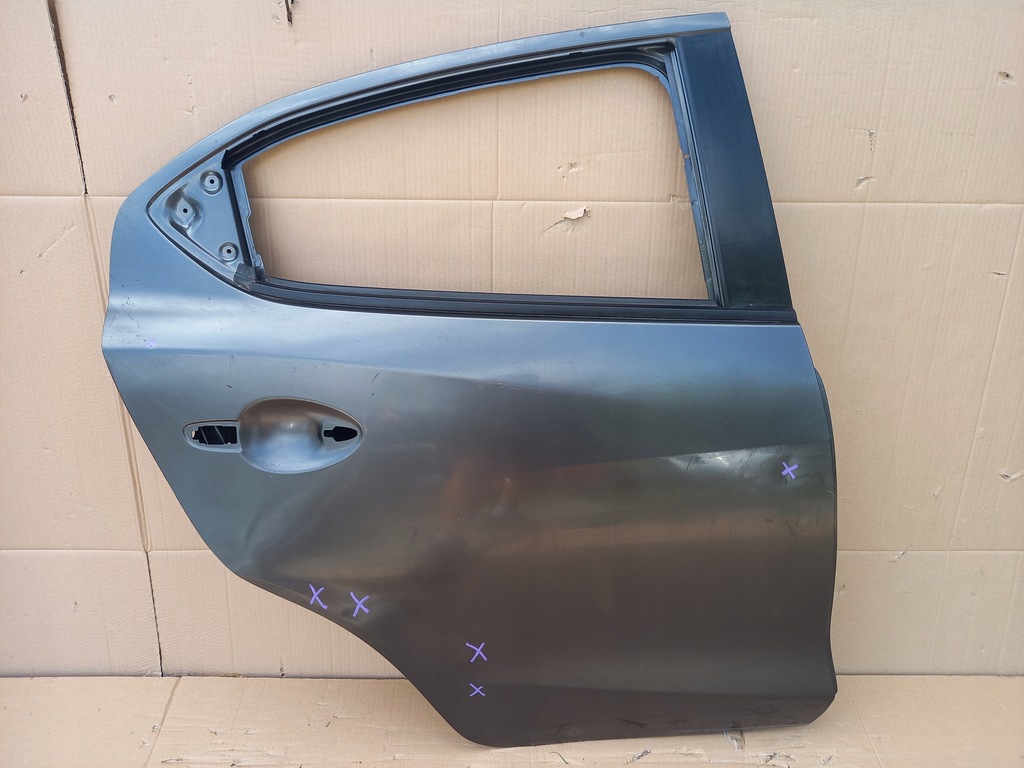 фото №1, Mazda 2 ii 14- двері задні праве задня