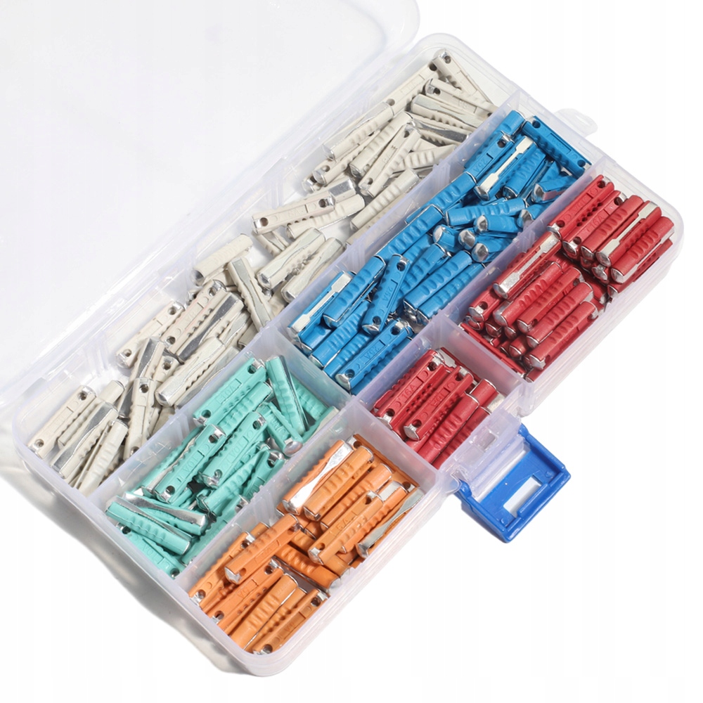 фото №12, Набір запобіжники cylindryczne набір 200 szt