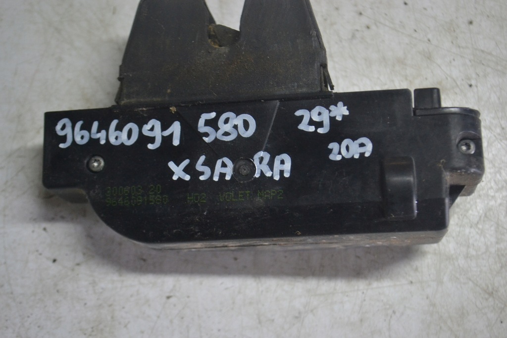 фото №1, Замок крышки багажника citroen xsara 9646091580