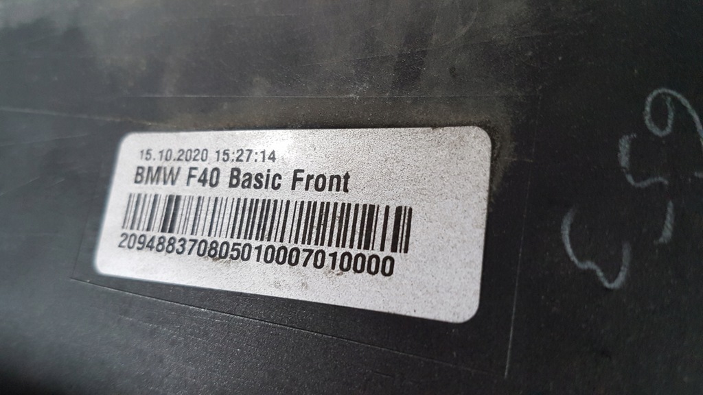 фото №9, Бампер перед передний bmw seria 1 f40