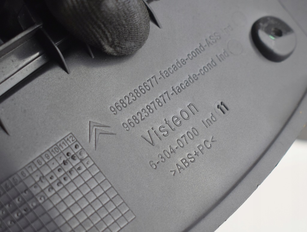 фото №6, Citroen c5 iii x7 рамка корпус спідометра прилади