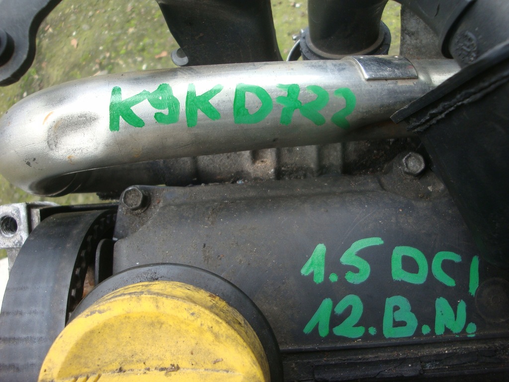 фото №9, Двигун 1.5 dci renault megane ii scenic ii задня стартер