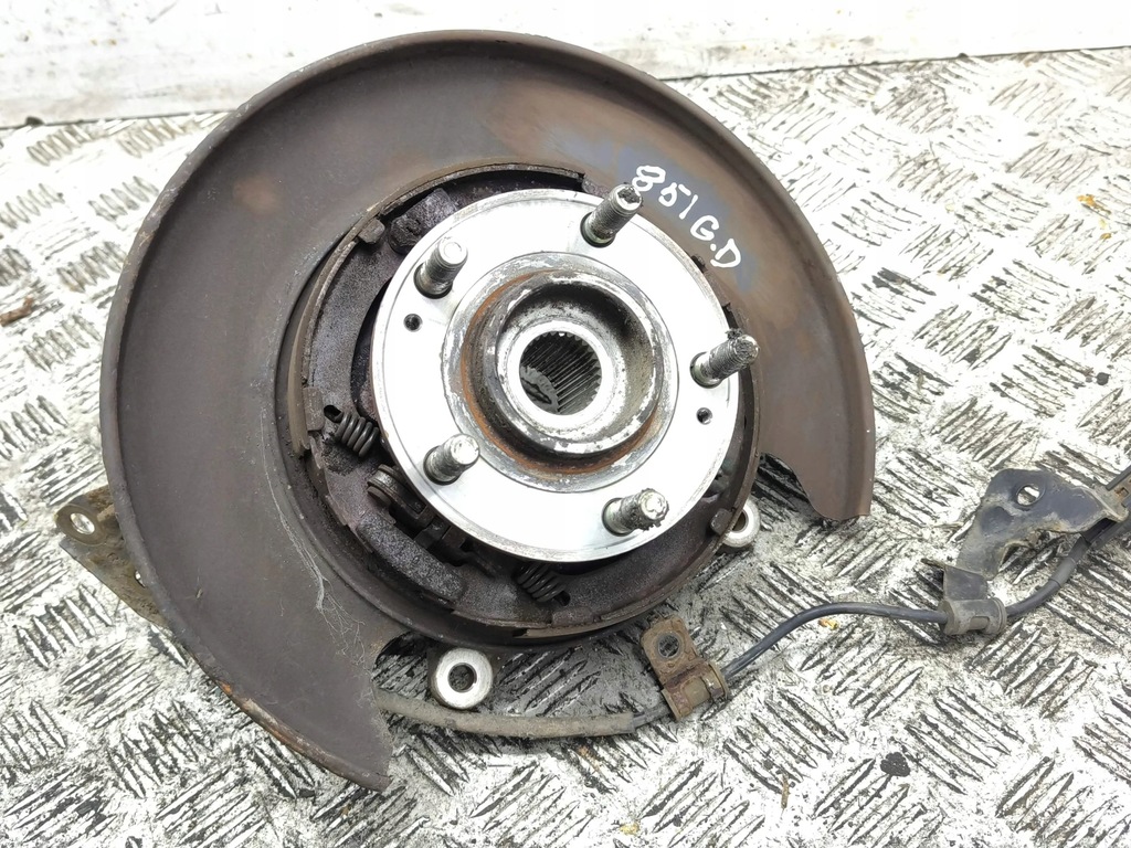 фото №8, Hyundai santa fe 2013 правая сторона ступица колеса заднего