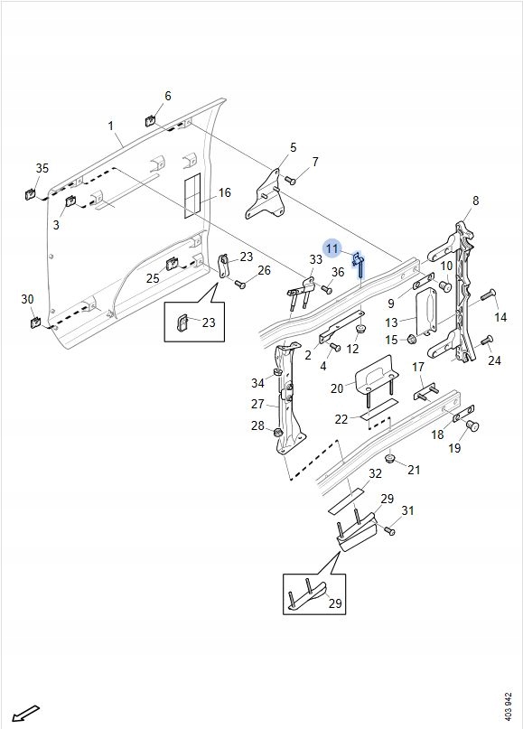 фото №4, Кронштейн кронштейн scania ngs r s p g 2517699 b-b