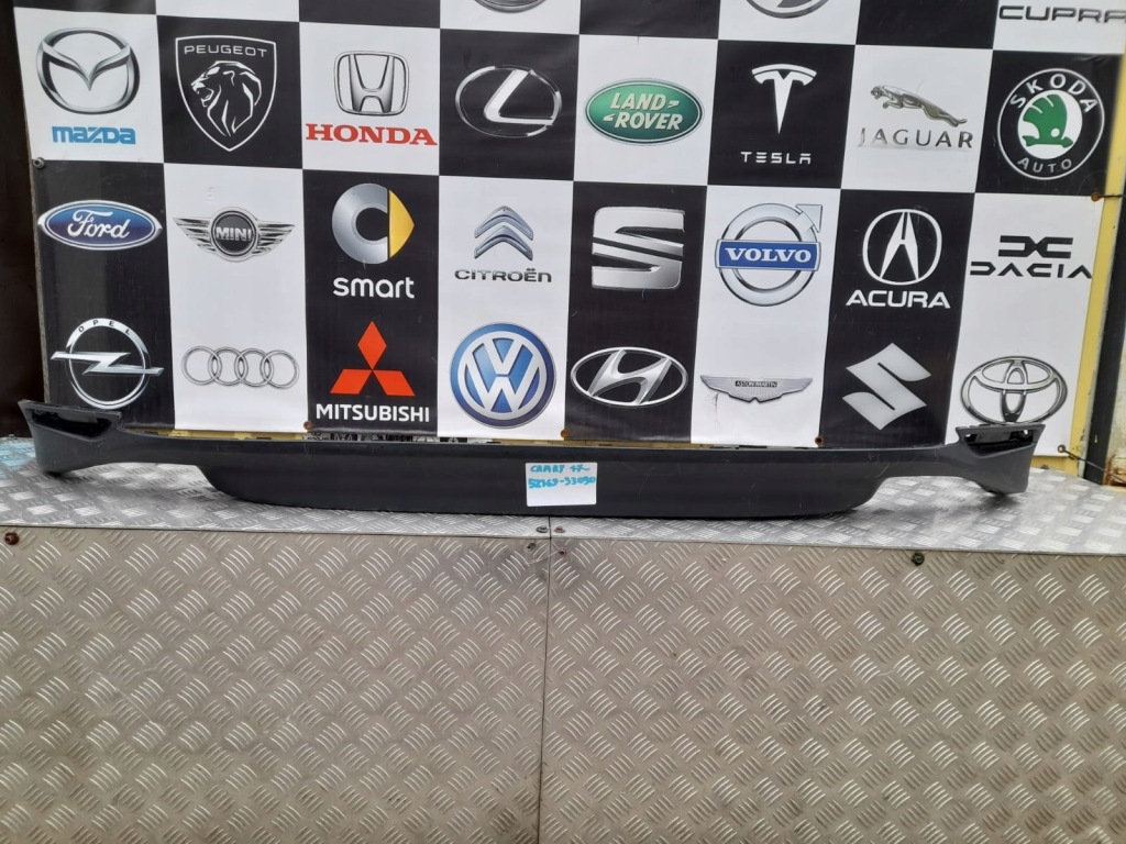 фото №1, Toyota camry viii dół бампера задня spoojler накладка 52169-33030