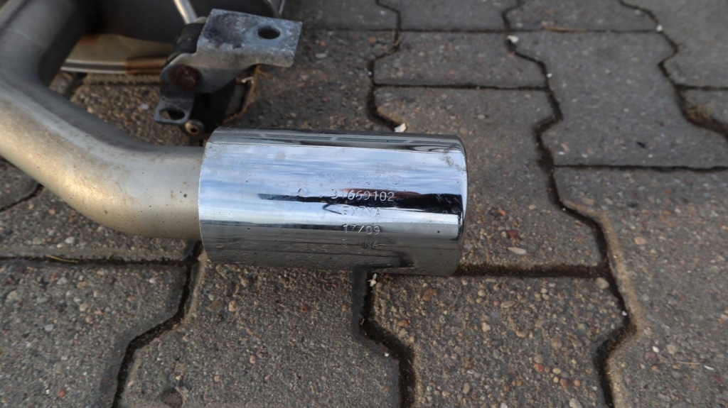 фото №8, Volvo xc60 ii 2.0 d4 гасник вихлоп труба 82219128