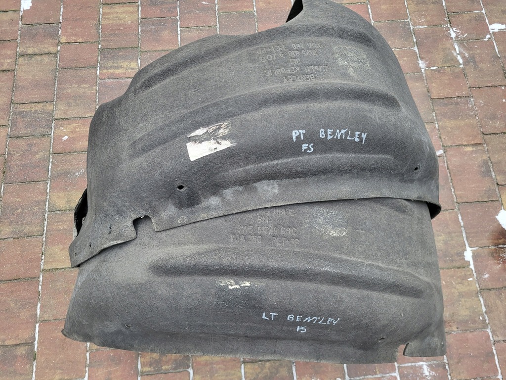 фото №1, Подкрылок правый левый задняя bentley continental flying spur