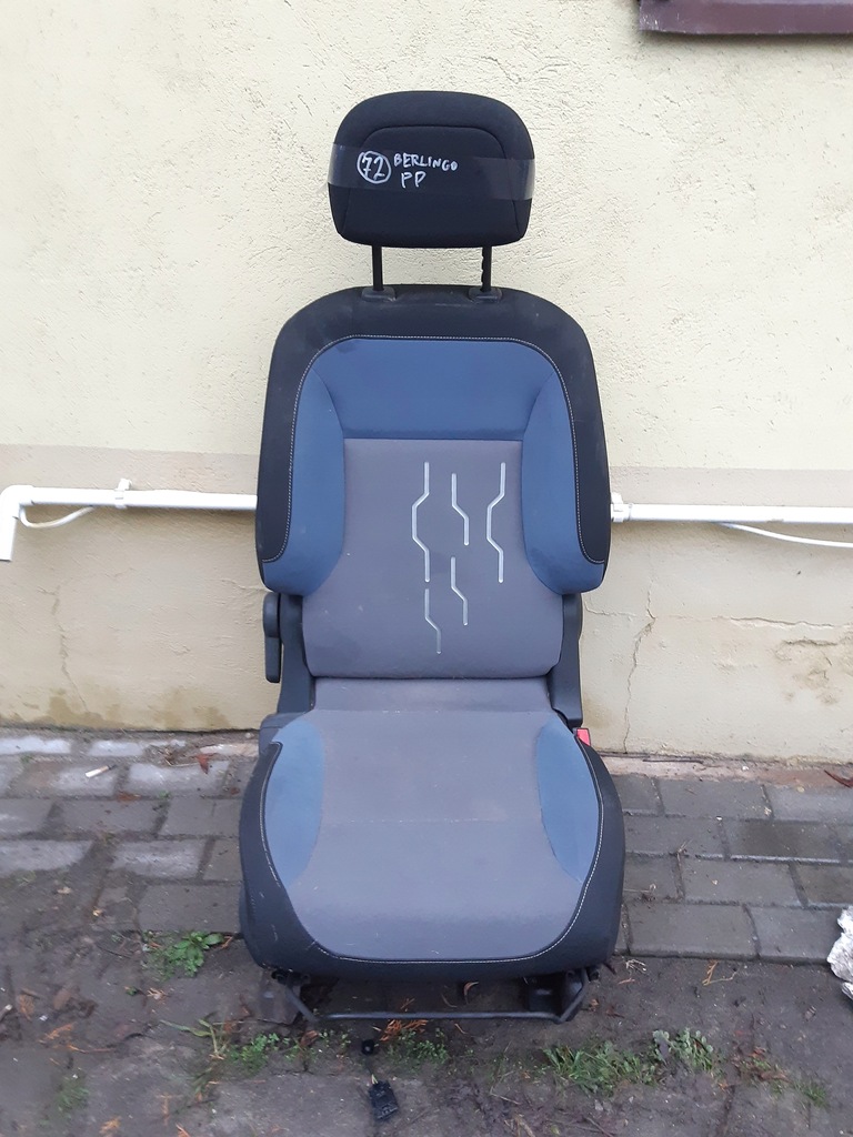 фото №1, Сиденье правый перед citroen berlingo iii