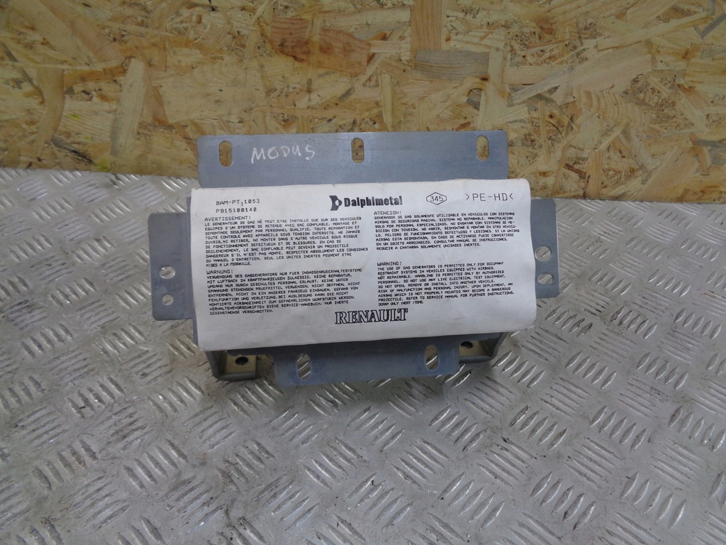 фото №1, Подушка воздушная пассажира 8200788811c renault grand modus fl 08-