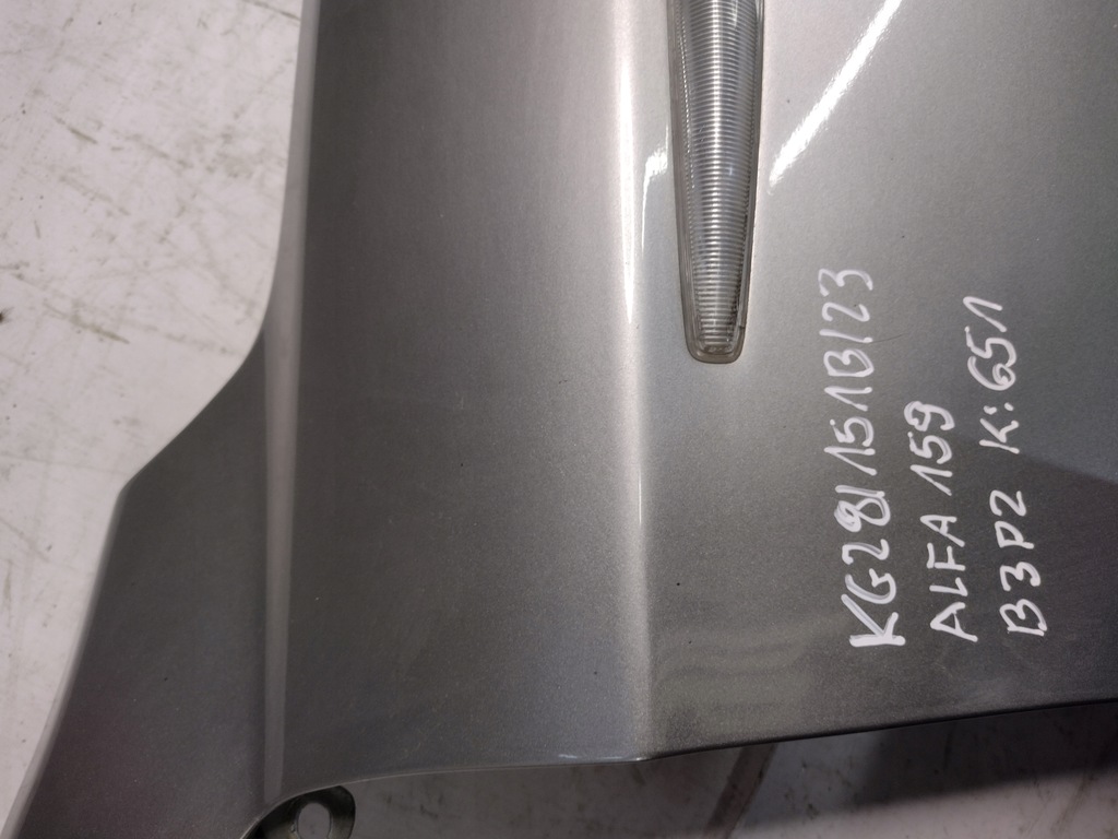 фото №4, Крила правий перед alfa romeo 159 k: 651