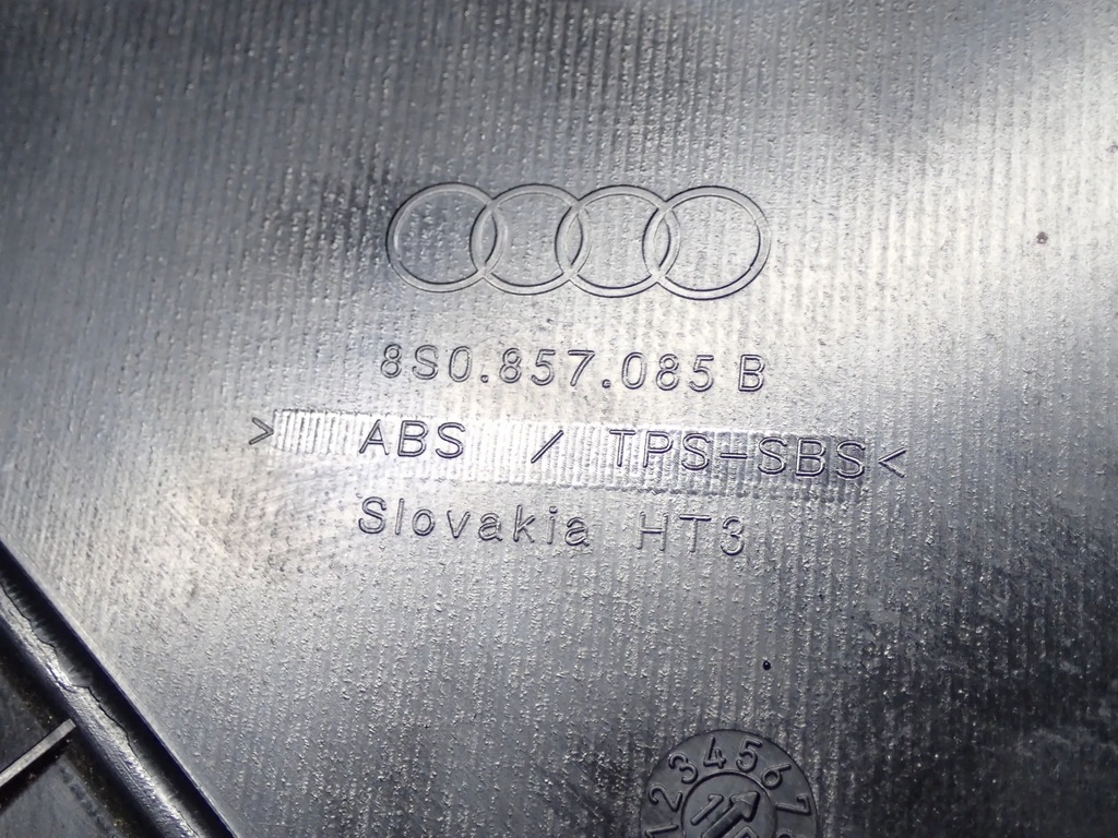 фото №8, Audi tt 8s защита заглушка консоли левая 8s0857085b