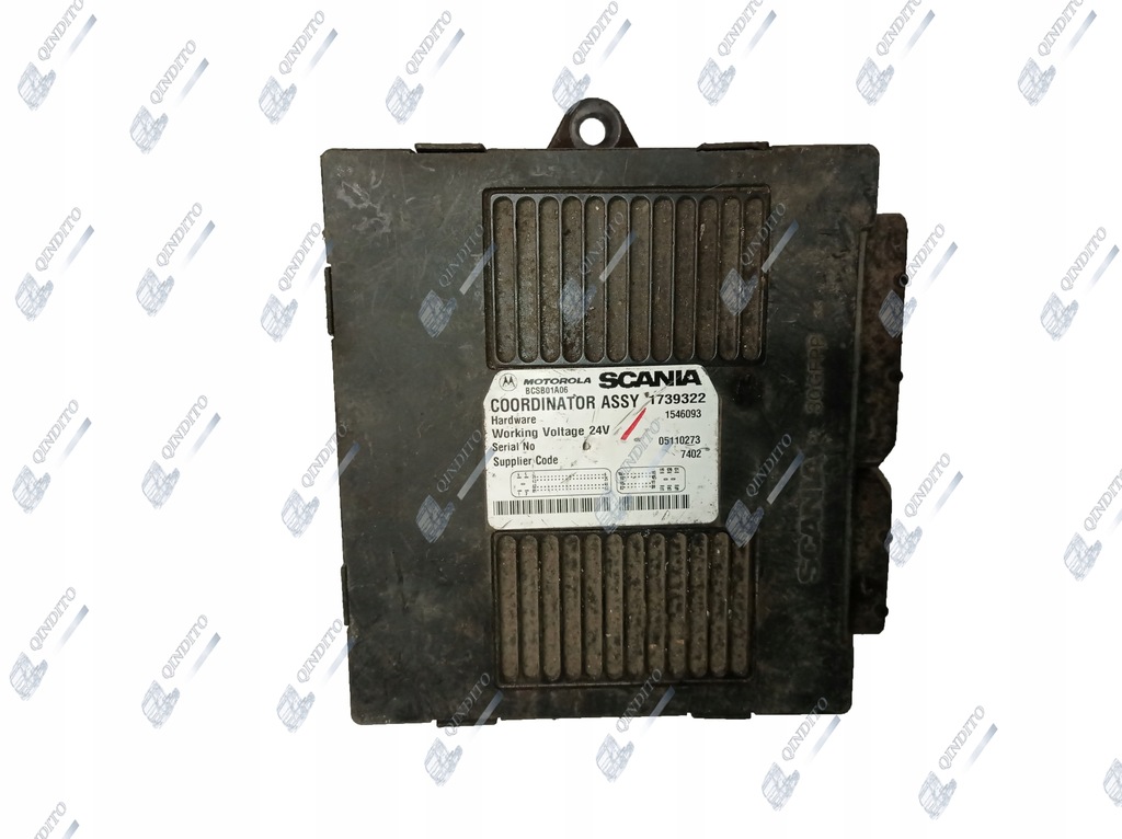фото №1, Блок керування модуль координатор scania r 1739322