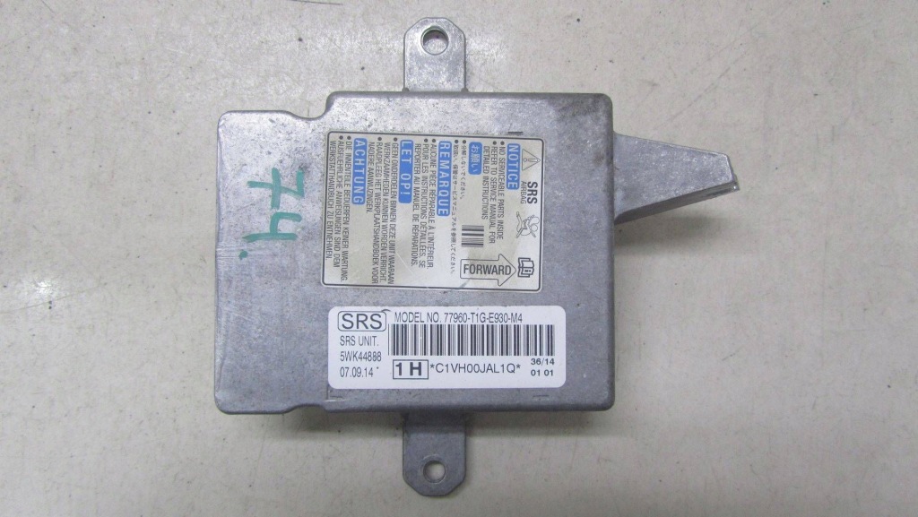 фото №1, Honda cr-v iv датчик подушка безпеки 77960-t1g-e930-m4 12-