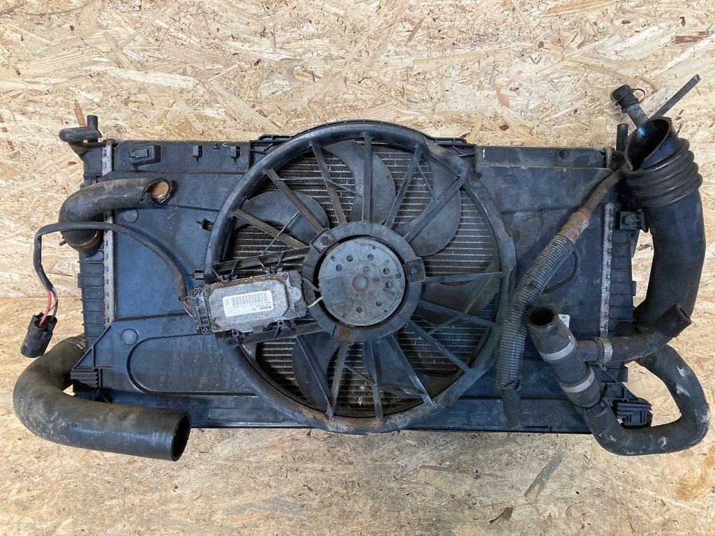 фото №6, Радиатор вентилятор volvo v50 lift 07- 2.0d