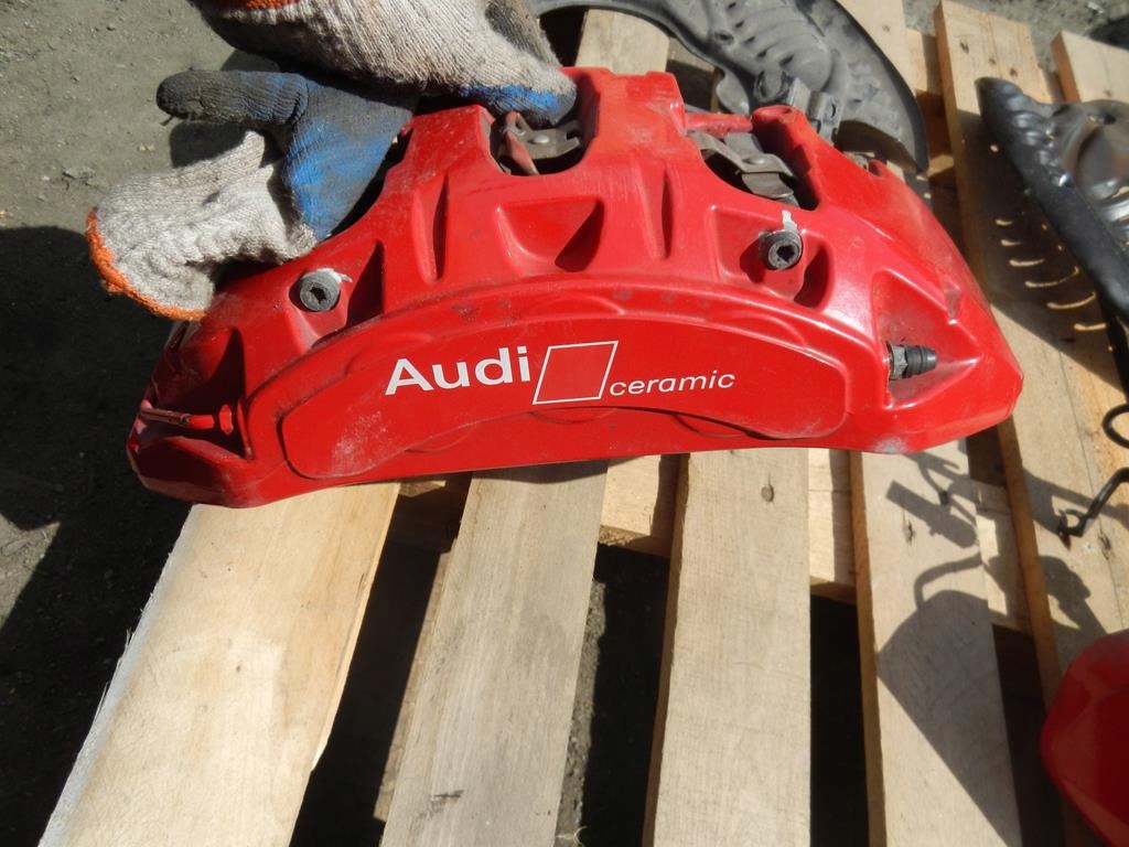 фото №8, Audi rs5 8w rs6 rs7 гальмівні диски ceramika супорти комплект 4k0615301l