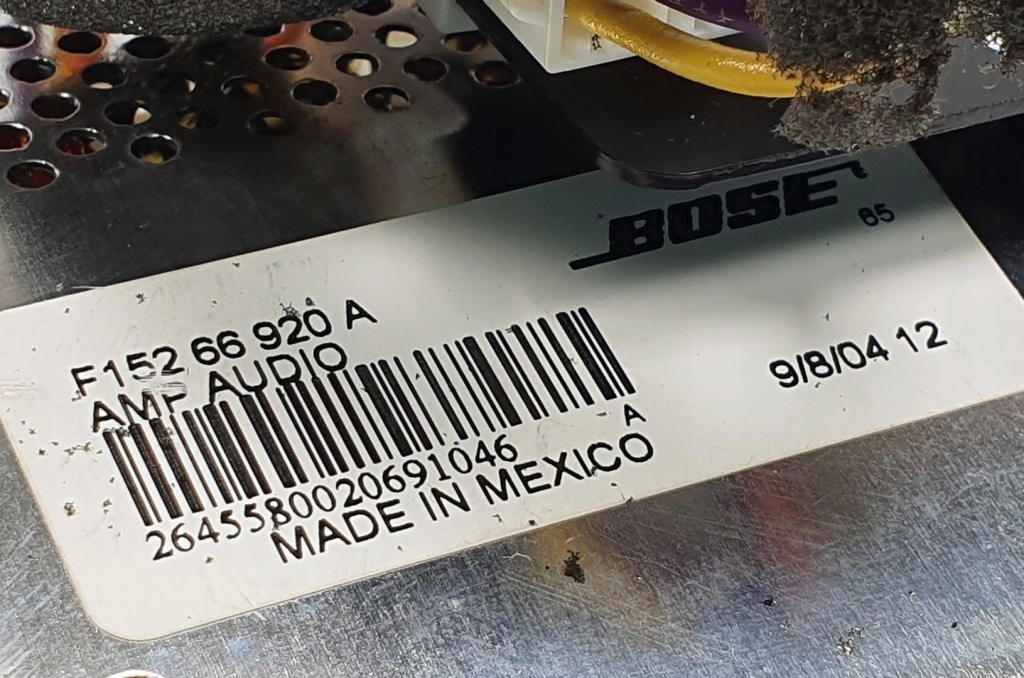 фото №5, Усилитель bose mazda rx-8 rx8 f152-66920a