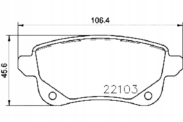 фото №2, Тормозные колодки тормозные renault grand scenic iii 13- ashika