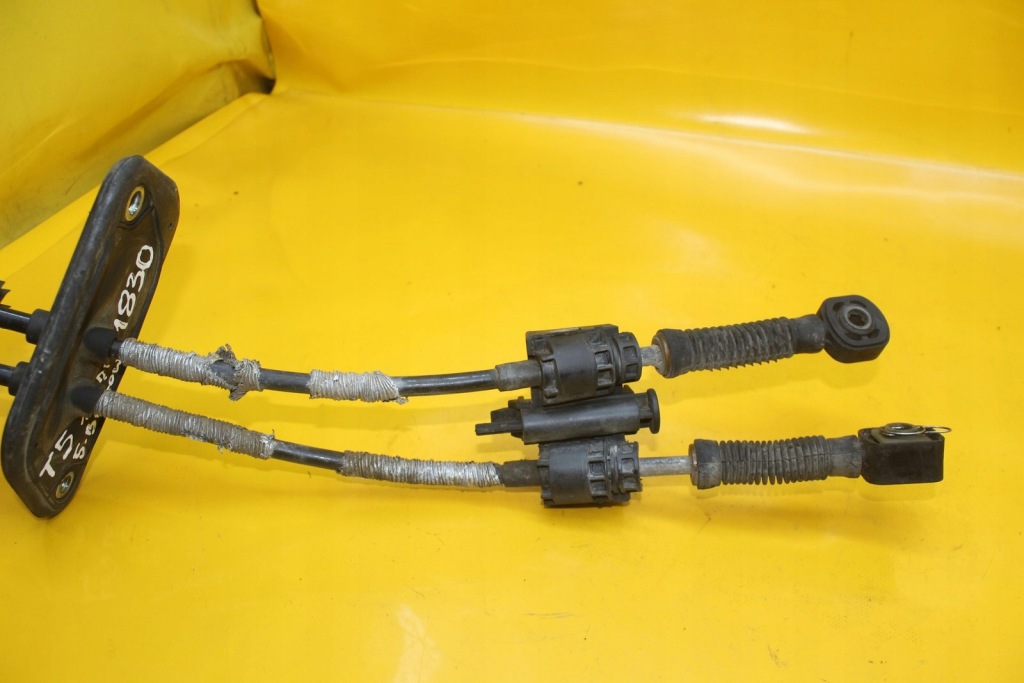 фото №6, Троси перемикання передач механізм vw transporter t5 1.9 tdi 7h1711877aj 5 передача