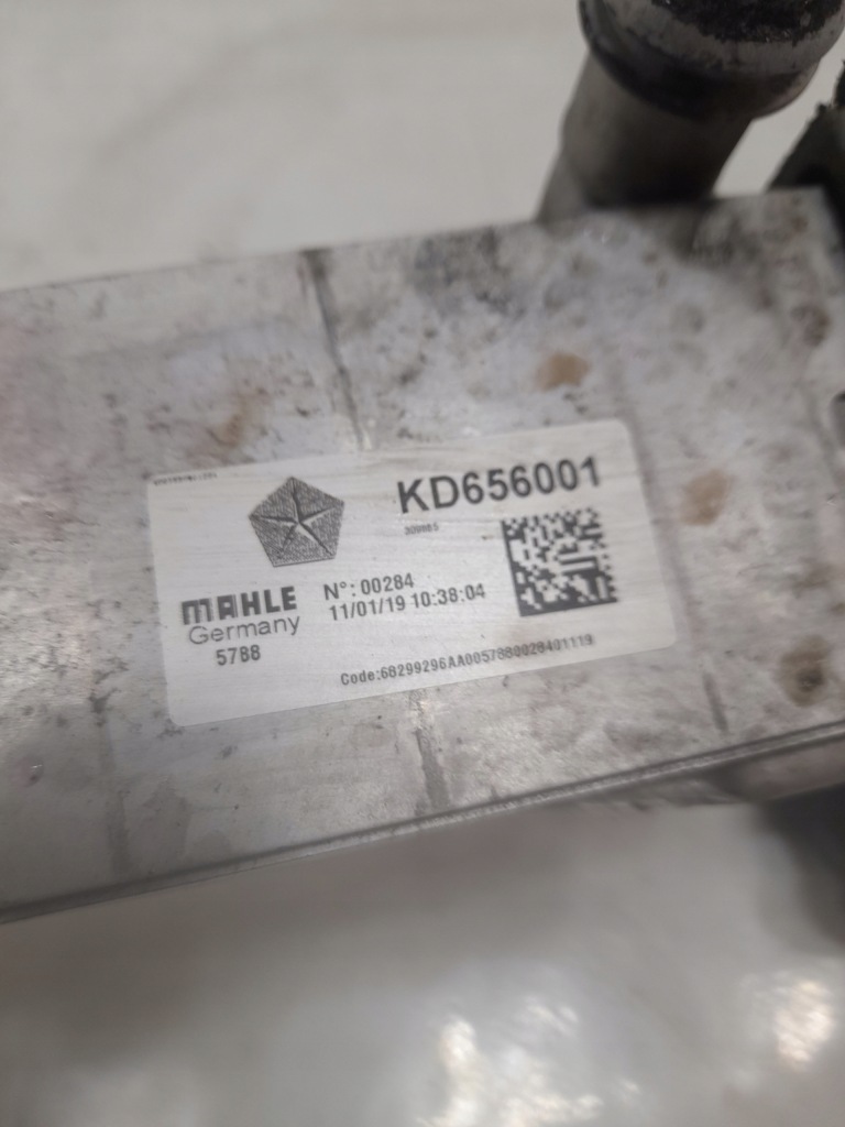 Jeep wrangler jl 18- интеркулер 68299296aa 2.2d Доставка