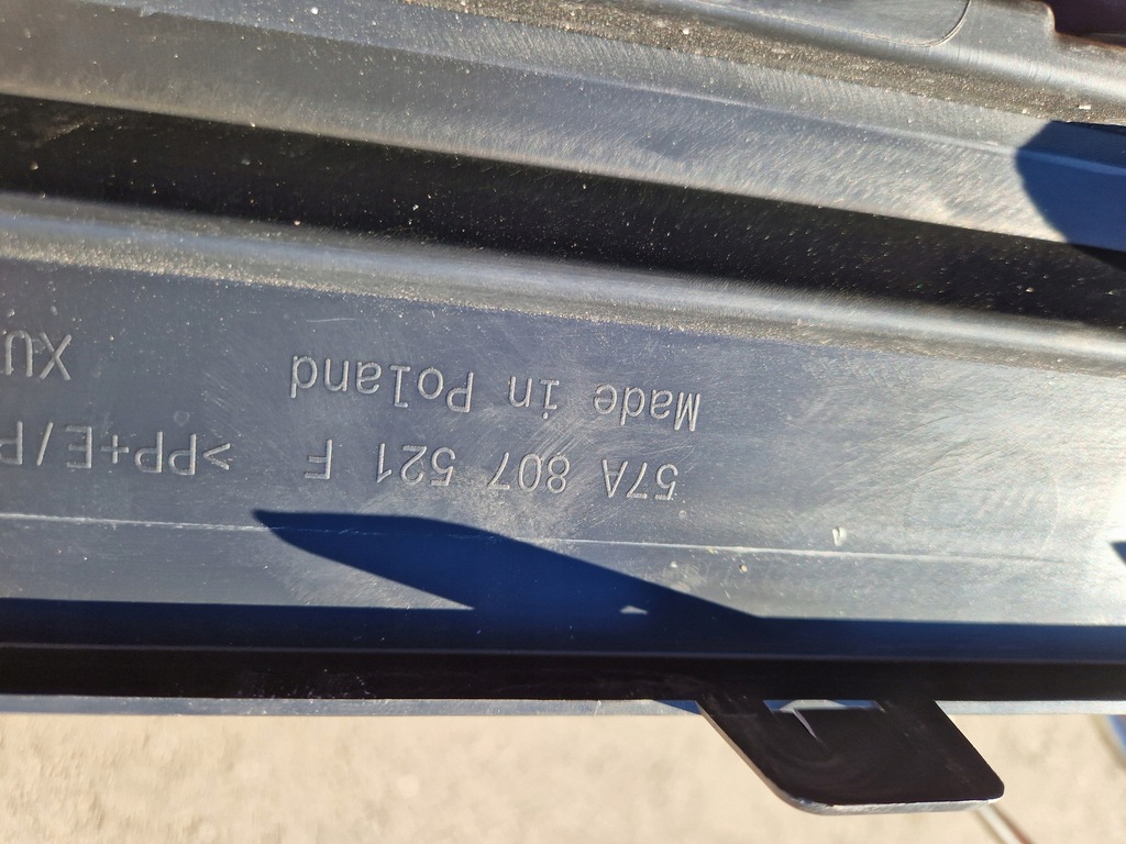 фото №9, Спойлер бампера задняя skoda karoq lift 57a807521f jastrzębie zdrój