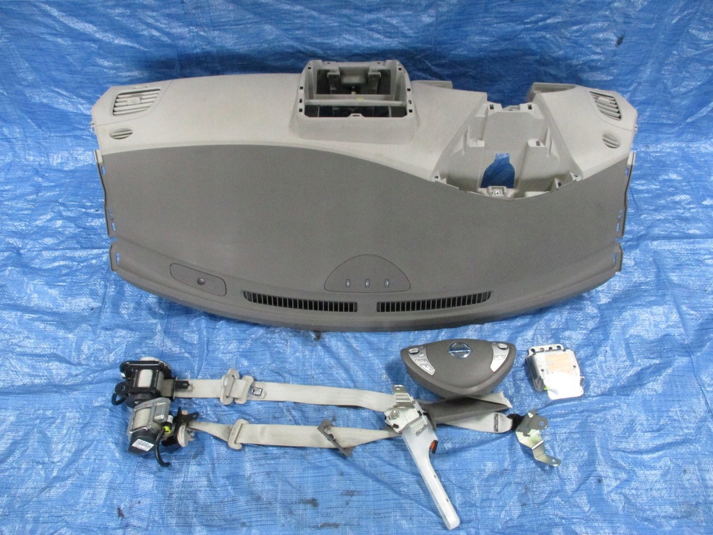 фото №7, Консоль подушка безопасности nissan leaf i комплект датчик