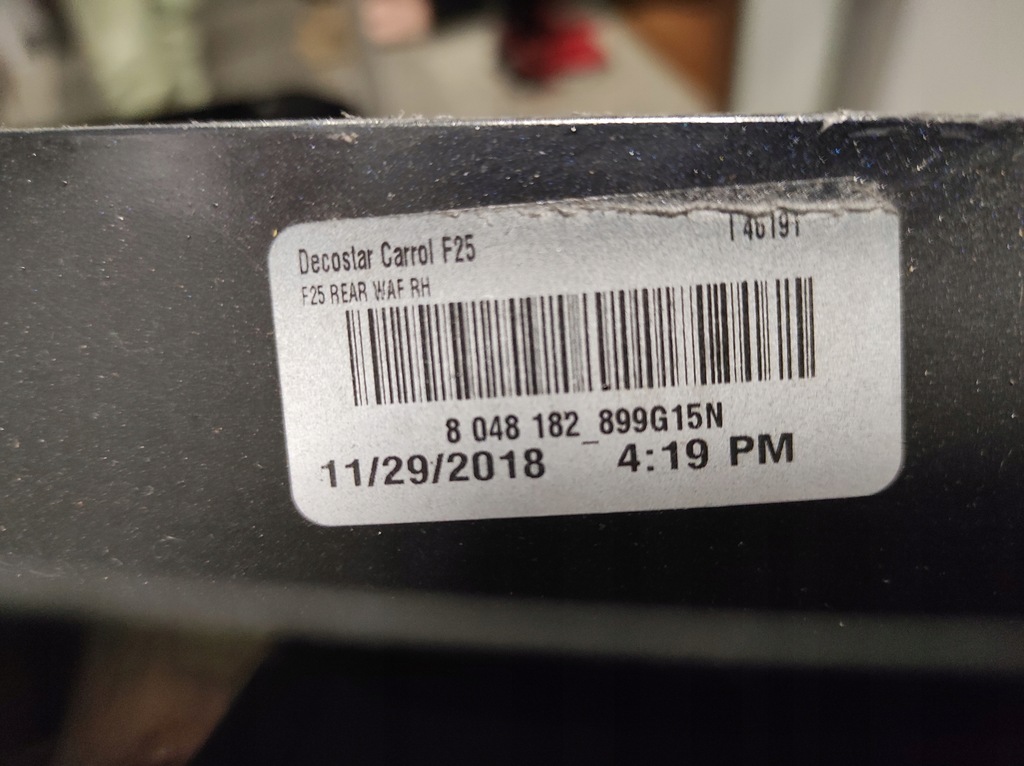 фото №8, Bmw x3 f25 молдинг крила права задня 8050458