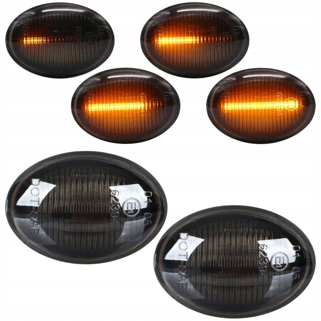 фото №1, Fiat 500 ford ka поворотники динамічні led