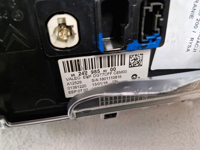 фото №9, Peugeot 308 ii 2 t9 lift дисплей екран навігації 9824298580