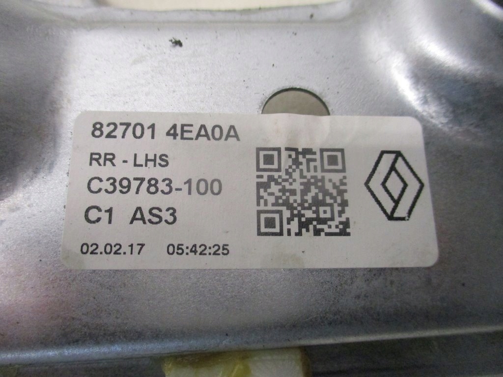 фото №2, Механизм подъемник стекло левый задняя renault kadjar