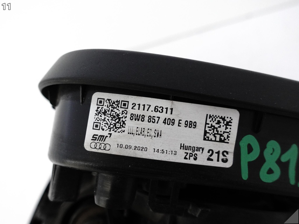 фото №12, Audi a5 s5 rs5 8w8 8w6 f5 b9 16-24 зеркало наружное левая europa 12 pin