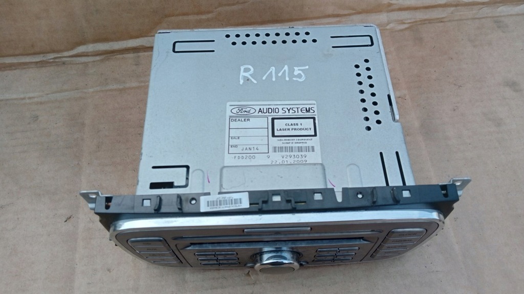 фото №2, Ford радио 6000 cd 8m5t-18c815-ab kod