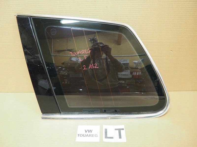 фото №1, Стекло кузовная левый задняя vw touareg 7l