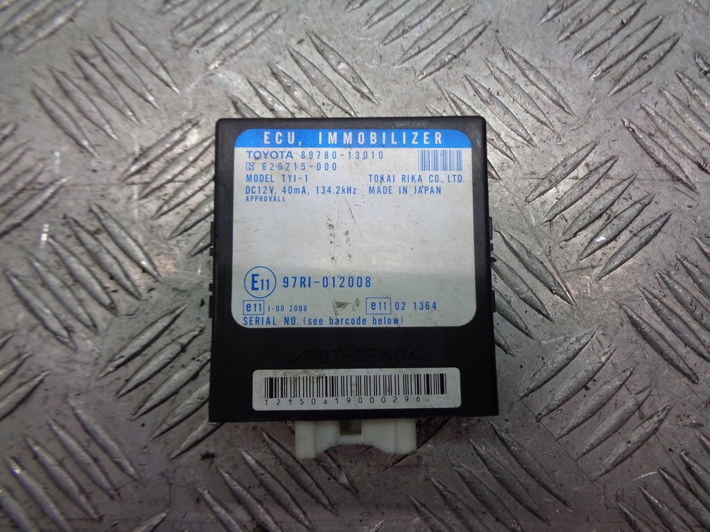 фото №1, Модуль иммобилайзер corolla verso 8978013010