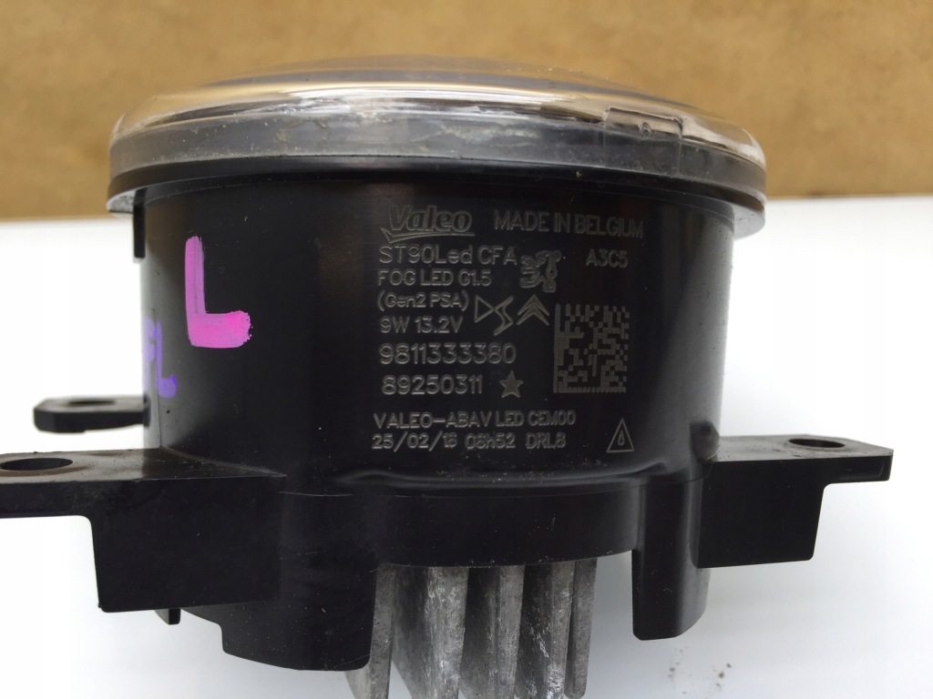 фото №4, Peugeot 508 i lift протитуманна фара led лівий