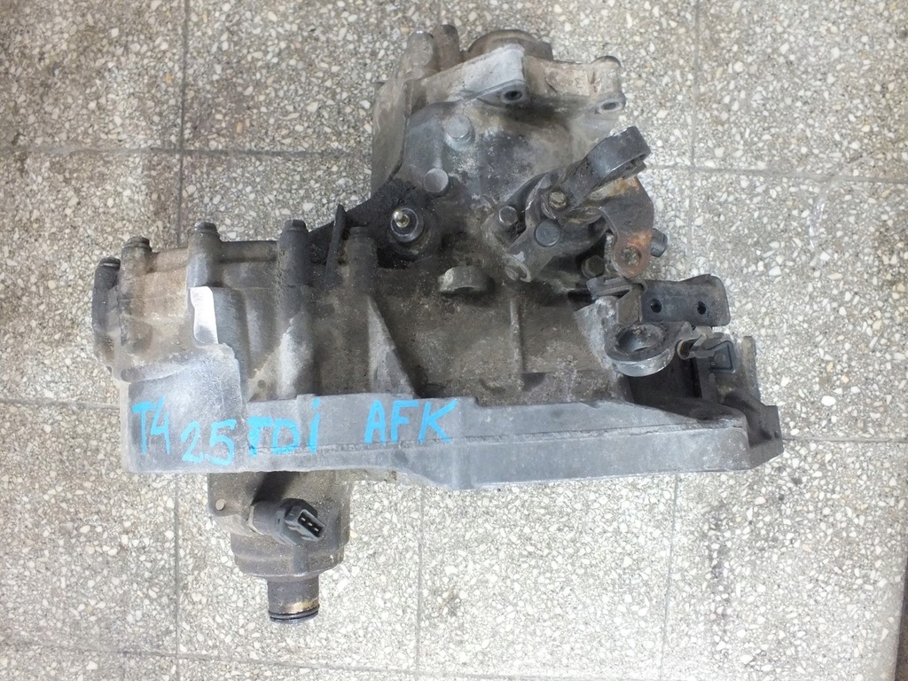 фото №7, Коробка передач передач afk vw transporter t4 2.5 tdi